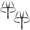 TONITTO 2 Packs Adjustable 5 Point Harness Straps for High