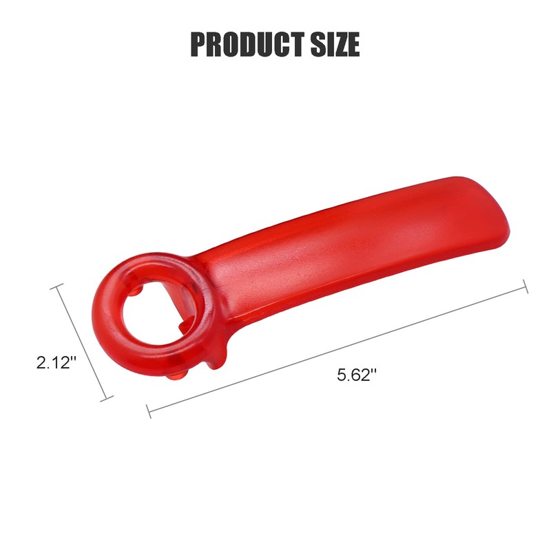1 Pack Red Jar-key Jar Opener The Original Easy Use