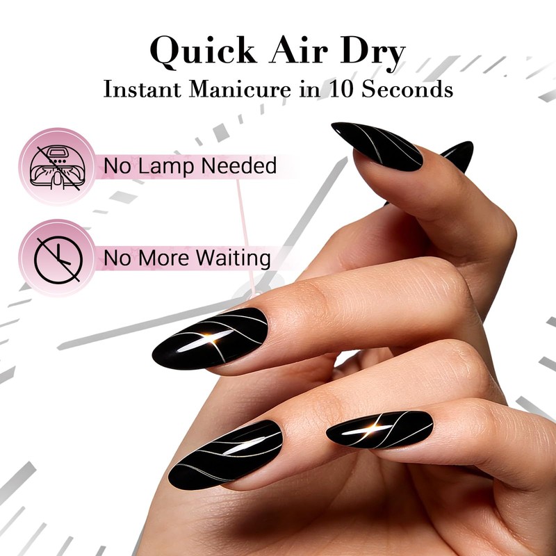 GLAMERMAID Nail Glue for Press Ons Nails 15ml, 28 Days