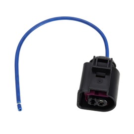 Micro Traders 2 Pin Alternator Repair Plug Harness Connector Alternator Plug Wire Connector Alternator Wire Harness Repair PL13-WL1 4D0971992 with 15cm Lead Compatible with Ford Transit