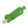 Pack of 2 Fibre Optic Coupling, LC/APC Female to SC/APC
