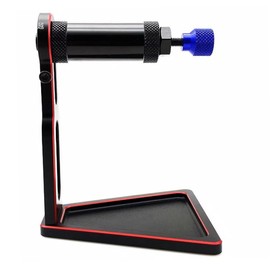 Orivin RC Model Car 12mm 17mm Hex Wheel Rim Tire Balancer Durable Metal Tool for 1/6 1/7 1/8 1/10 Scale Vehicles Black and Red