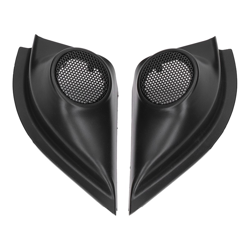 2pcs Door Pillar Tweeter Cover Trim Car Adaptations Replacement for