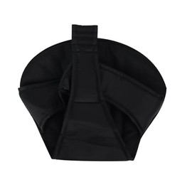 Uuoeebb Seat Cushion, Full Wrap-Around Cushion, Black