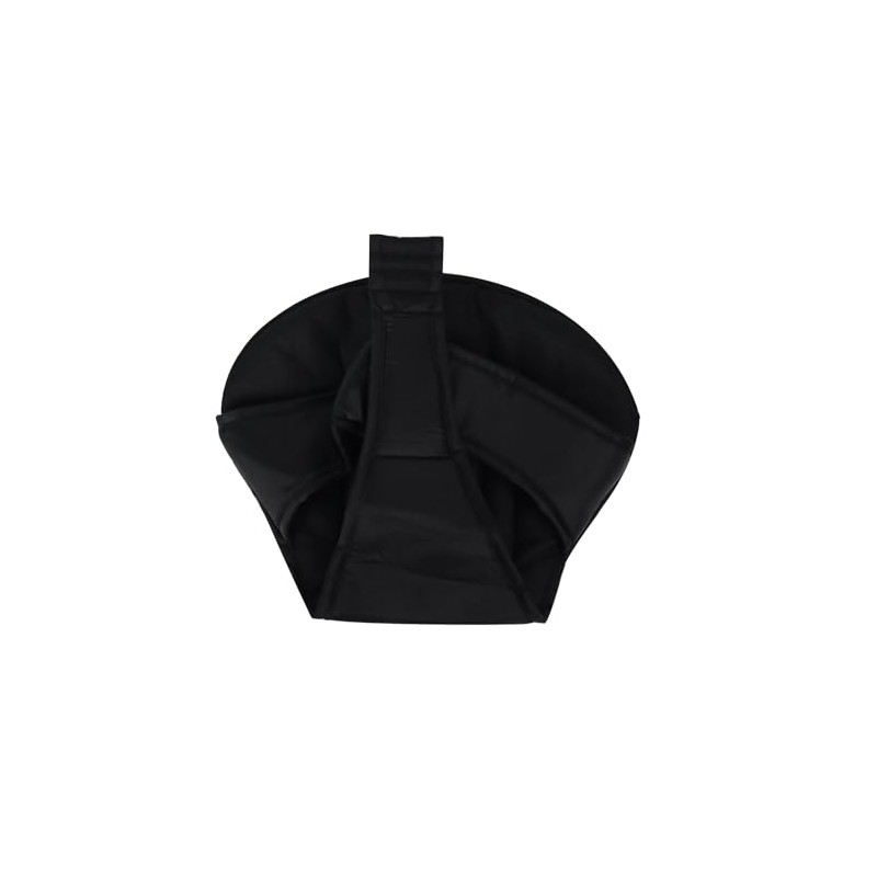 Uuoeebb Seat Cushion, Full Wrap-Around Cushion, Black