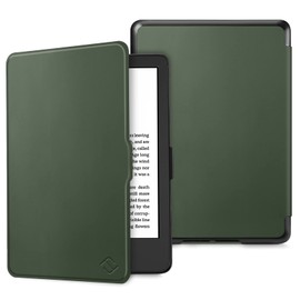 Fintie New Kindle (11th Generation - 2022) Case with 6 Inch Display - The Thinnest and Lightest Protective Case with Auto Sleep/Wake (Alpine Green)