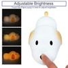 Silicone LED Papa Puppy Night Light Touch Sensor Switching Night