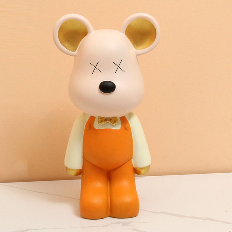 Cartoon Bear Money Saving Bank Resin Coin Saving Box Big