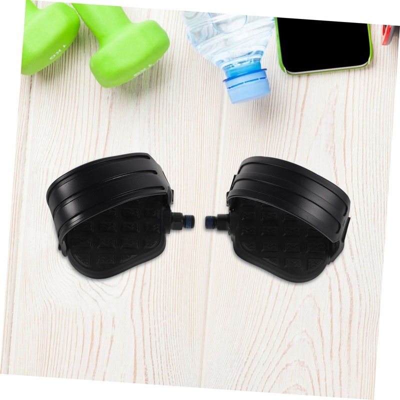 Abaodam 1 Pair Indoor Exercise Bike Flat Pedals Design for