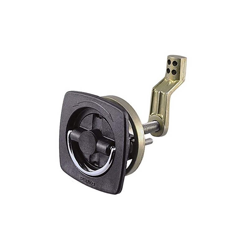 Perko 0932DP1BLK Flush Mount Latch - Black