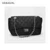 DABAGIRL Bloom Qualting Bag Black 1ea