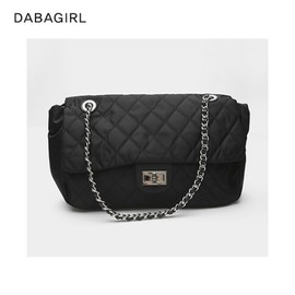 DABAGIRL Bloom Qualting Bag Black 1ea