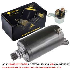 Caltric Starter And Relay Solenoid for Bombardier Can-Am Quest 650 / Max 650 2002-2004