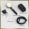 PineVoy Portable Shower for Camping, Rechargeable Camping Shower Pump with