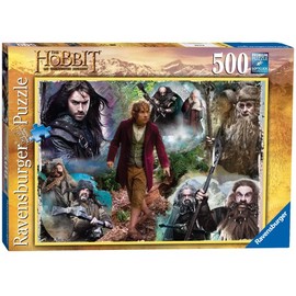 Ravensburger The Hobbit Bilbo and His Companions Puzzle (500 Pieces)