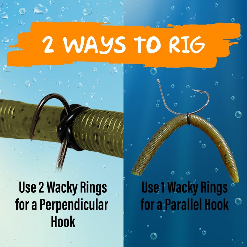 Reaction Tackle Wacky Rigging Bass Fishing – Wacky & Neko