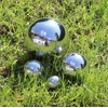 Stainless Steel Decorative Ball Silver Garden Decoration Rose Ball Flower