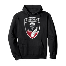American Marauder: 187th Rakkasan Distressed Insignia Pullover Hoodie