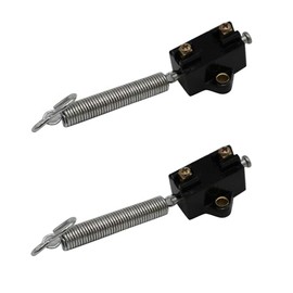 2 pcs/set SHLPDFM Iron Car Brake Light Switchs Spring With Hook Universal DC 12V 180008, 0-579-51 Fits for Most Classic Cars