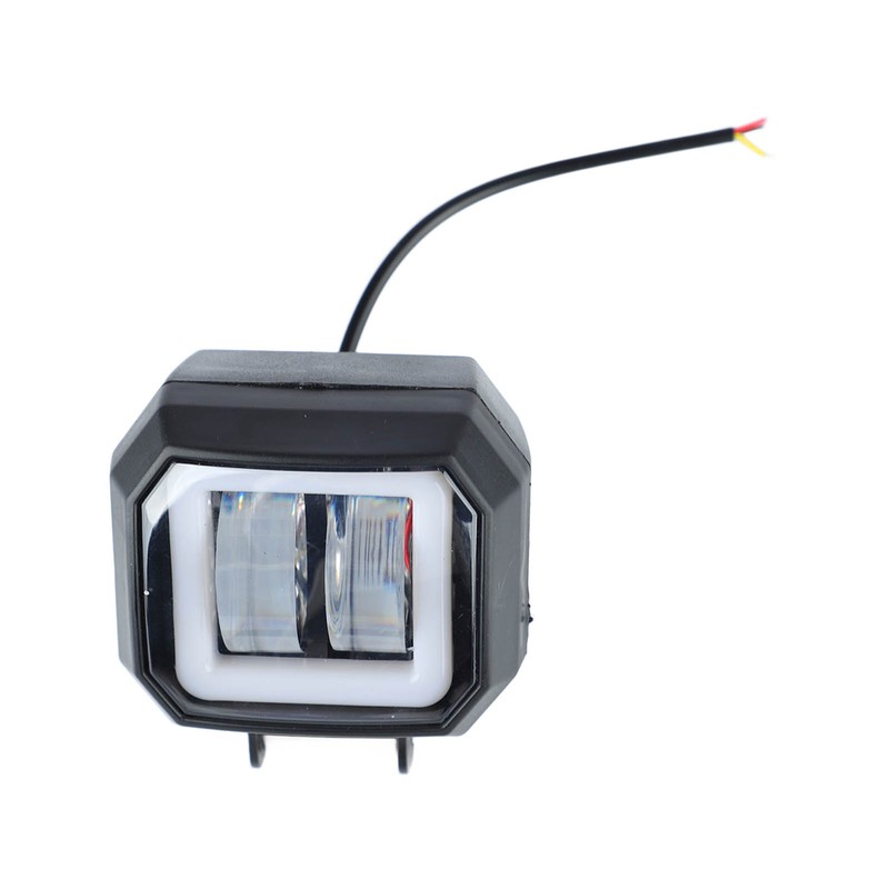 3in Motorcycle LED Headlights with Blue Aperture 20W Waterproof Bright