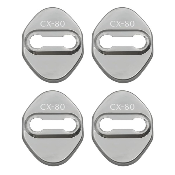 SAWAKAKI For Mazda CX-80 Door Striker Cover Door Lock Cover