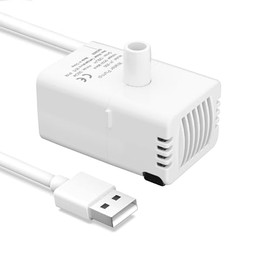 Vekonn Cat Water Fountain Pump for Stainless Steel Fountain, Pet Fountain Pump for Cat and Dog Water Dispenser (C05)