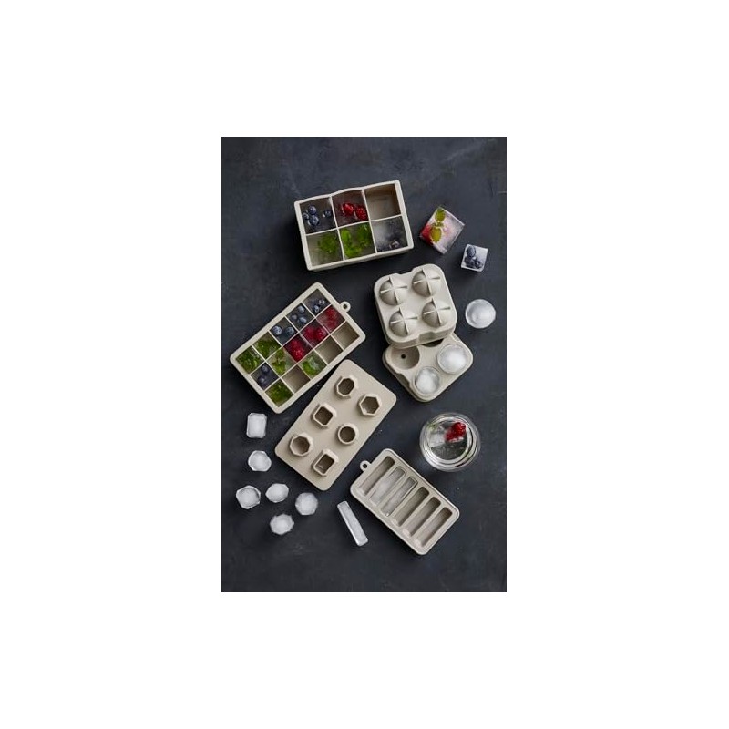BITZ Ice Cube Tray Diamond Grey