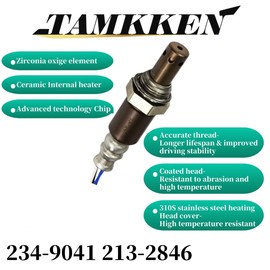 8946748050 89467-48050 8946733080 234-9041 2349041 15093 213-2846 234-9044 15960 O2 Sensor de oxígeno aguas arriba compatible con Lexus Rx. 35 Camry Highlander RAV4 Solara Avalon Scion TC XB