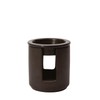 Stoneglow Modern Classics Collection - Ceramic Wax Melter (Black)