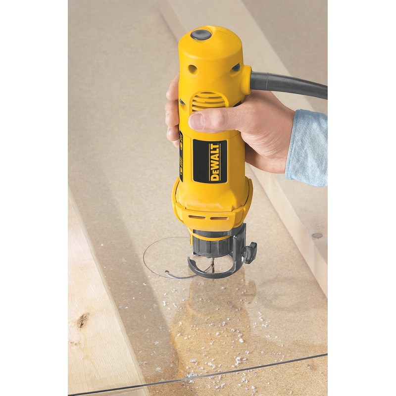 DEWALT Rotary Saw with 1/8-Inch and 1/4-Inch Collets, 5-Amp, Corded