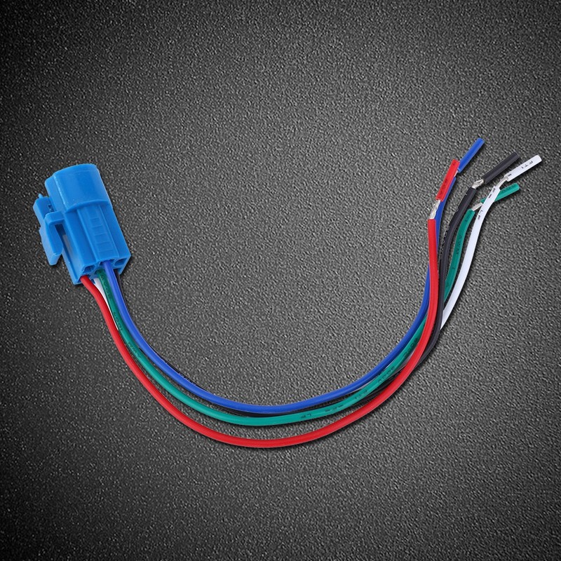10Pcs Push Button Switch Socket Flame Retardant Plastic Shell Wire