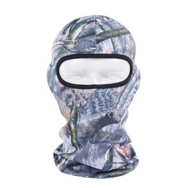 Hillento Outdoor Cycling Fishing Hunting Jungle Camouflage Headgear Bionic face mask Sunscreen Breathable Wicking,BB-A-84