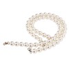 2Pcs Pearl Bead Bag Chain 60cm Workmanship Easily Install Detachable