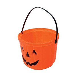 Guirca Fiestas GUI16900 - Kübel orangener Kürbis, 20 cm