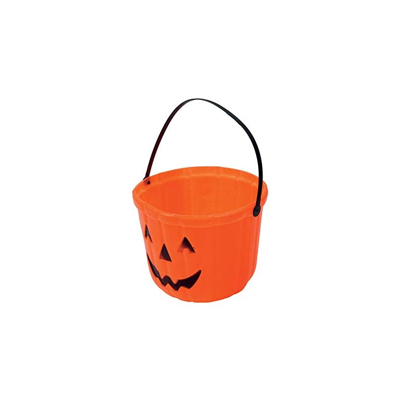 Guirca Fiestas GUI16900 - Kübel orangener Kürbis, 20 cm