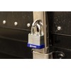 BRINKS - 50mm Laminated Steel Keyed Padlock - Chrome Plated