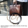 Leather Purse Handle Chain DIY Handcraft Purse Straps Replacement 47.2in