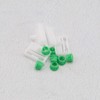 YINETTECH 20 x Car Side Skirts Trim Clips with Green