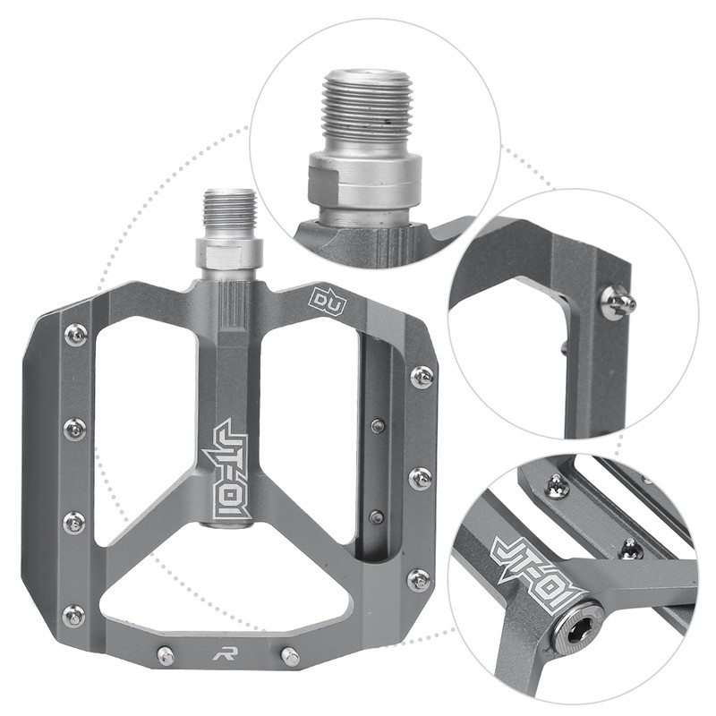 ZTTO Mountain Bike Pedals Aluminum Alloy Bicycle Bearing Foot Rest