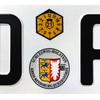 European German License Plate - Rendsburg-Eckernförde (Front Plate)