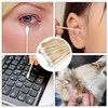 3 packs of 300 cotton buds with one head, cotton