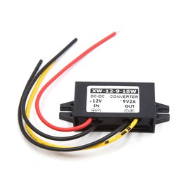 sourcing map 12V Step Down to 9V DC 2A 18W Power Supply Transformer