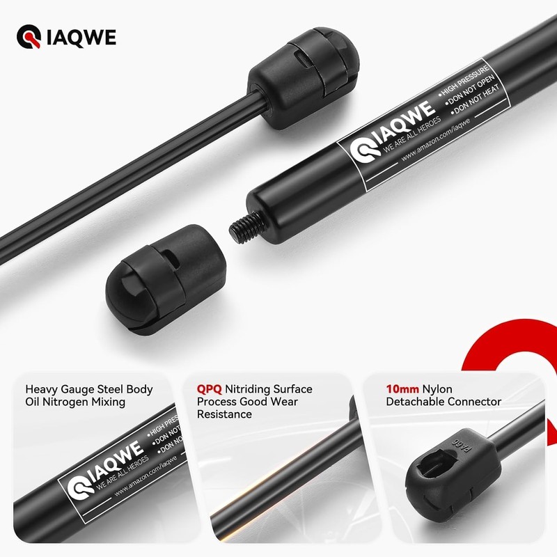 IAQWE C16-08941 16 Inch Gas Struts Lift Support 28Lb/125N Gas