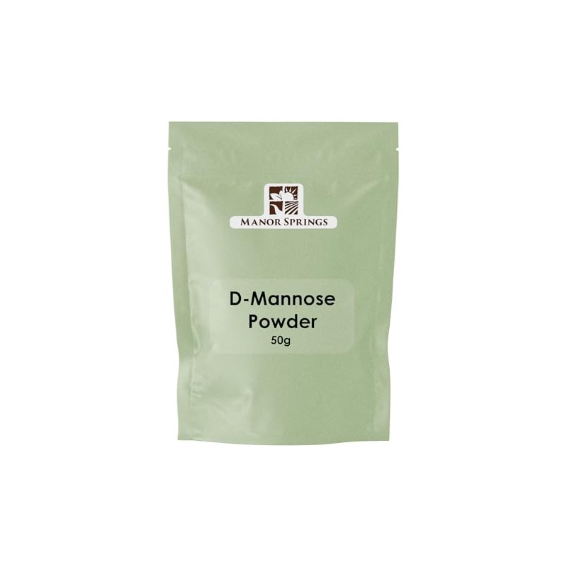 D-Mannose Powder 50g, Non-GMO, Vegetarian & Vegan by Manor Springs