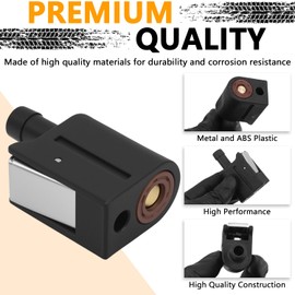 HNeekyr 13563Q3 Quick Disconnect Fuel Line Fitting Connector, Compatible with Mercury Engine Outboard Female Engine End 5/16 Inch 8mm Replace 22-13563A3 18-8076