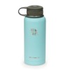 EARTHWELL 32 oz Vacuum Bottle Water Bottle, Aqua Blue, 950