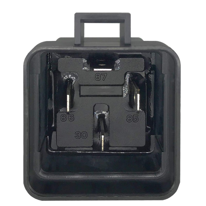 irhapsody 4-pin 40/30AMP 12V DC Waterproof Relay with Heavy-Duty Wires,