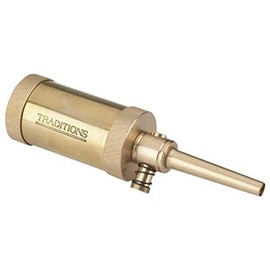 Traditions Performance Firearms Muzzleloader Compact Field Tubular Flask with Valve (Brass)