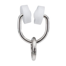 RecPro RV Nylon Wheel Carrier Ring for I Beam Track Curtain Rod (14)