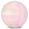 BYAOSUN Volleyball No. 5 Ball, PU, Practice, Outdoor/Indoor Use, No.
